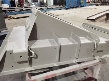 振动机械设备钢结构部件