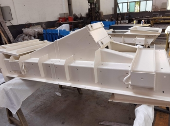 振动机械设备钢结构部件焊接